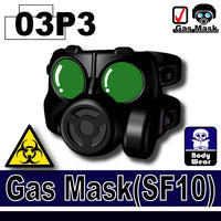 Figurine Chat - Masque à gaz (SF10)