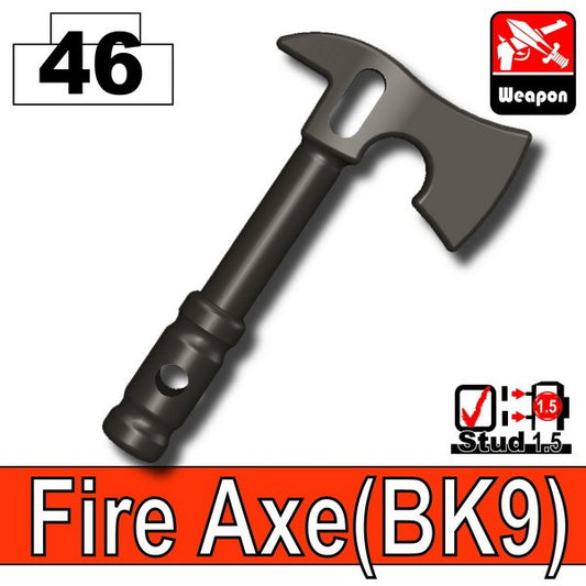 Minifig Cat - Fire Axe(BK9)