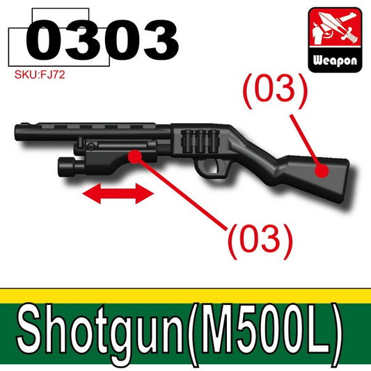 Minifig Cat - Shotgun(M500L)