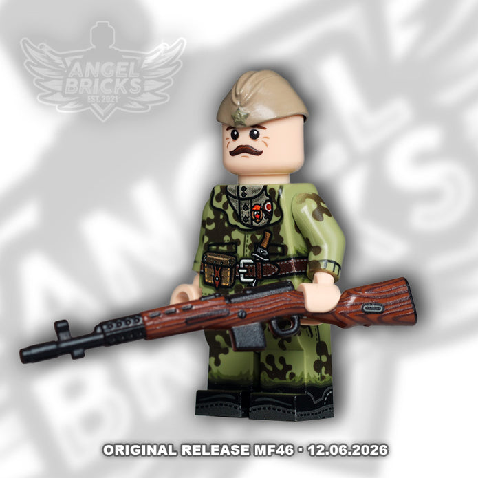 Minifigure #46 (WW2 Soviet soldier. Sniper hero)