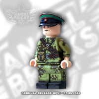 Minifigure #51 (WW2 Soviet soldier. Border Guard)