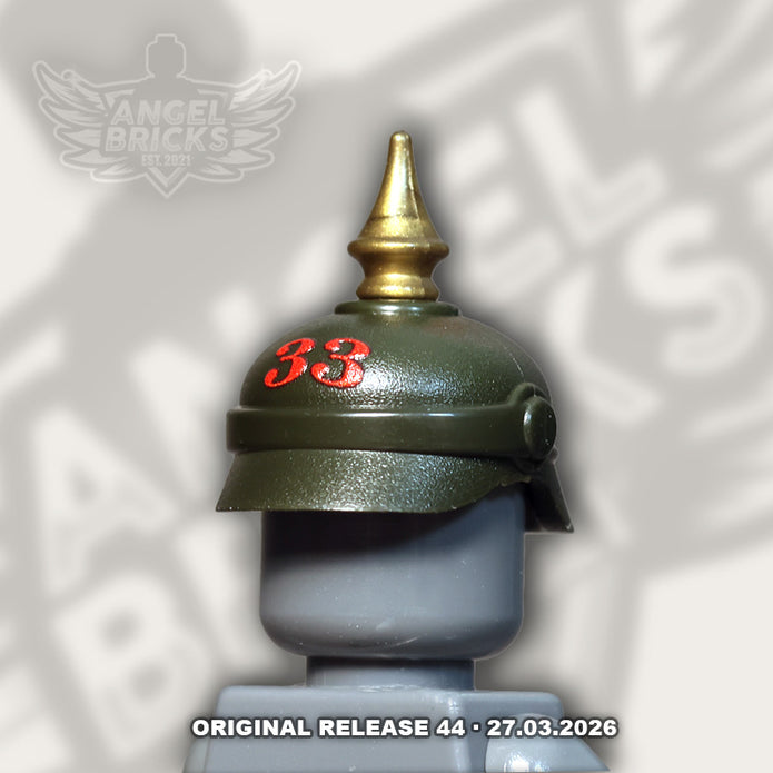 BrickArms® Pickelhaube. Printed