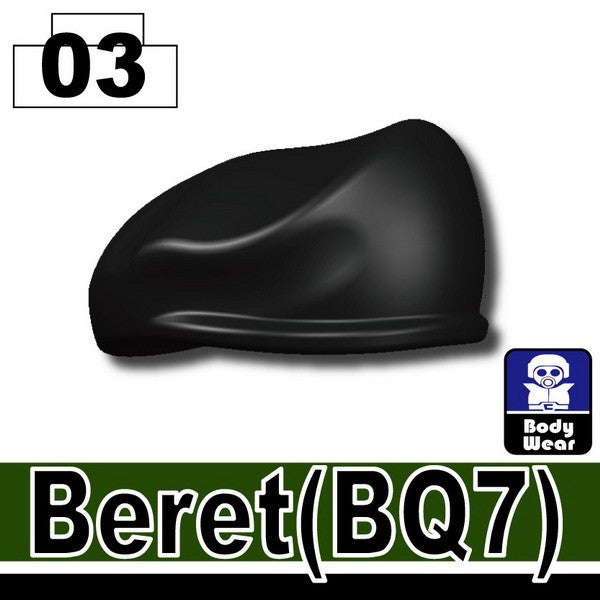 Minifig Cat - Beret(BQ7)