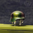 BrickArms® Stahlhelm (Gunmetal). Printed #07