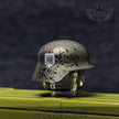 BrickArms® Stahlhelm (Gunmetal). Printed #09