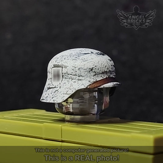 BrickArms® Stahlhelm (Gunmetal). Printed #26