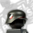 BrickArms® Stahlhelm (Gunmetal). Printed #31
