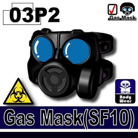 Minifig Cat - GasMask(SF10)