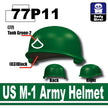 Minifig Cat - US M-1 Army Helmet-P11