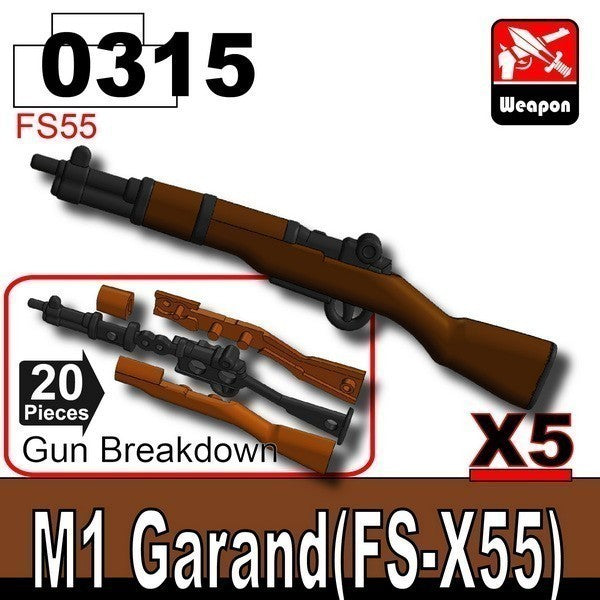Minifig Cat - M1 Garand 5 pcs.